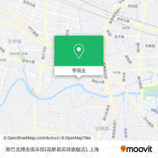 斯巴克搏击俱乐部(花桥易买得旗舰店)地图