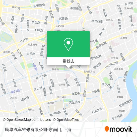 民华汽车维修有限公司-东南门地图