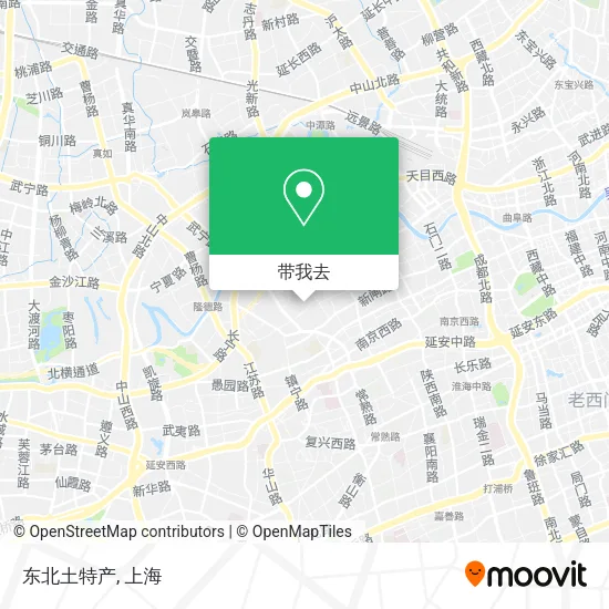 东北土特产地图