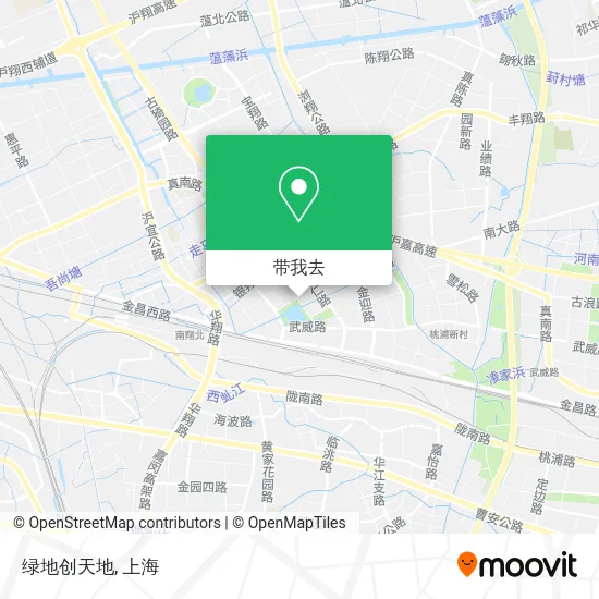 绿地创天地地图