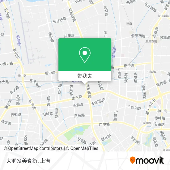 大润发美食街地图