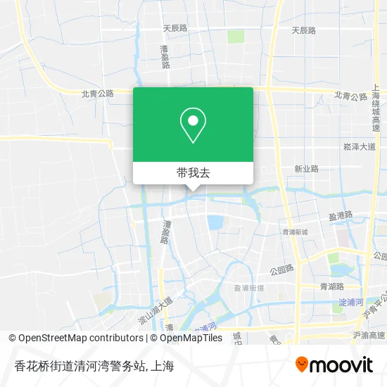 香花桥街道清河湾警务站地图