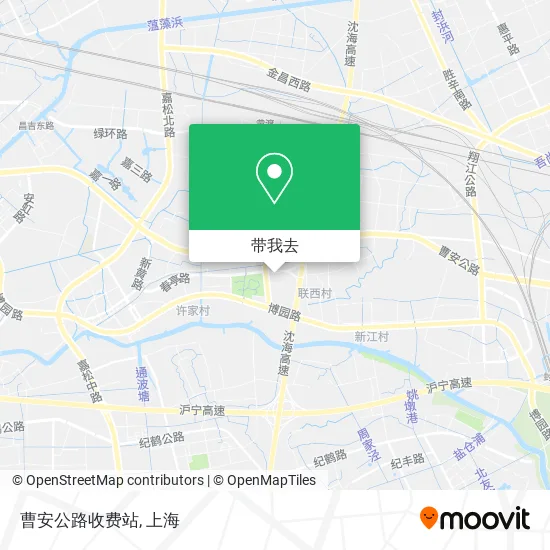曹安公路收费站地图