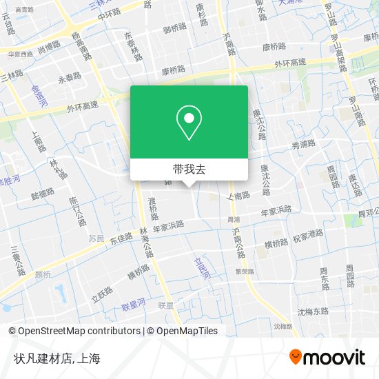 状凡建材店地图