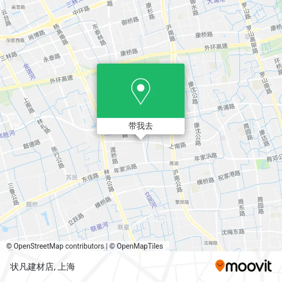 状凡建材店地图