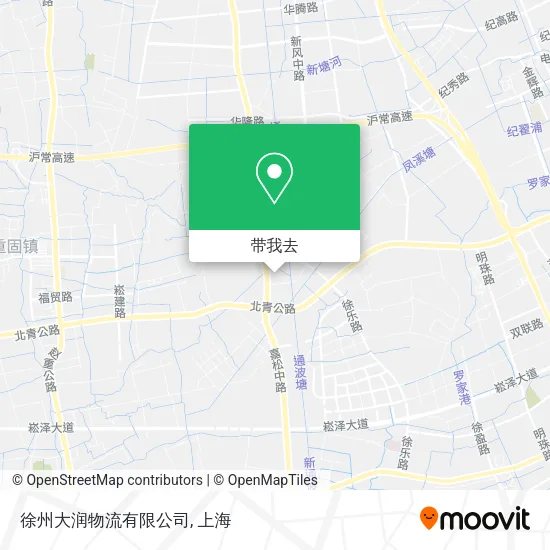 徐州大润物流有限公司地图