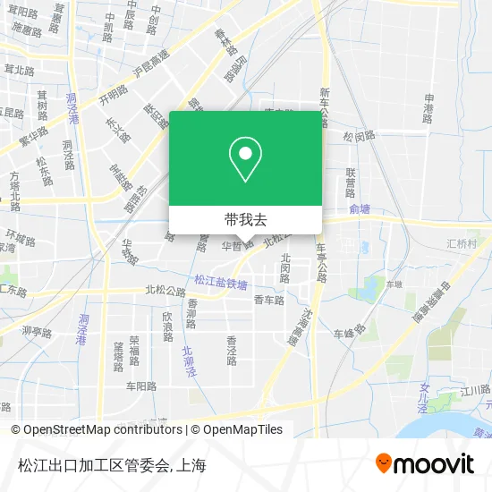 松江出口加工区管委会地图
