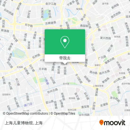 上海儿童博物馆地图