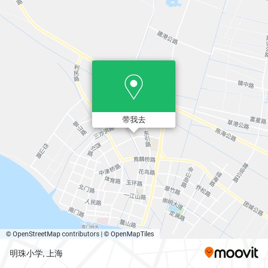 明珠小学地图
