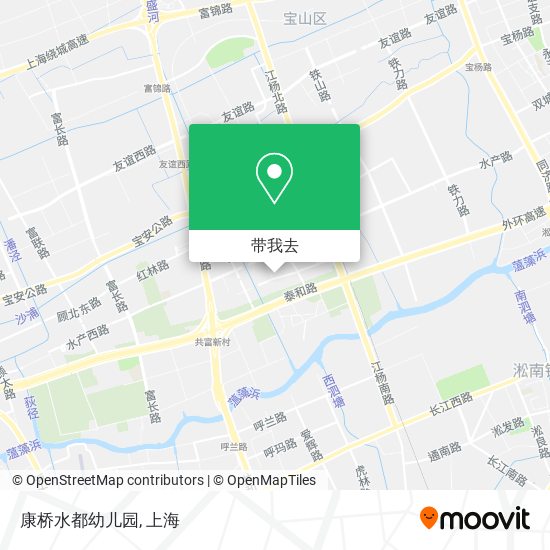 康桥水都幼儿园地图