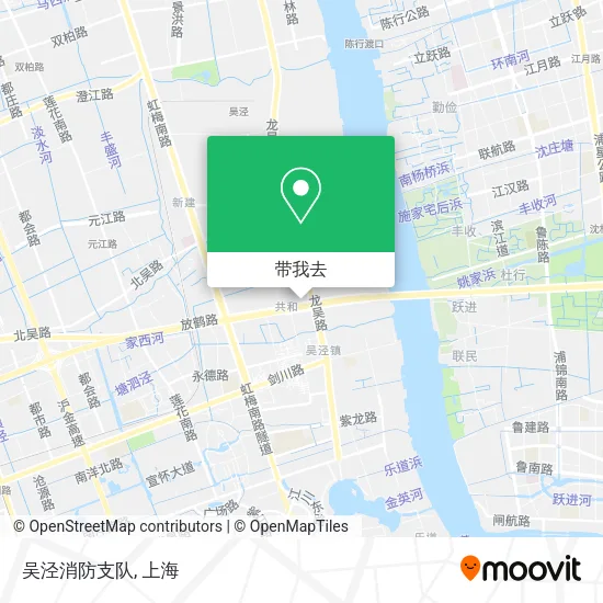 吴泾消防支队地图