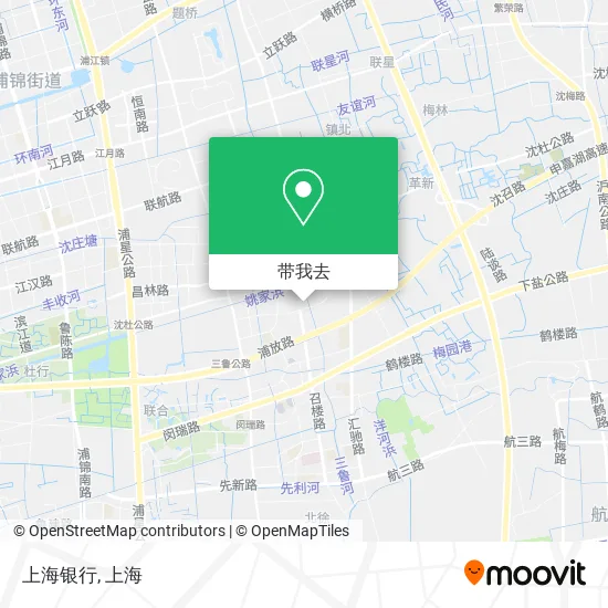 上海银行地图