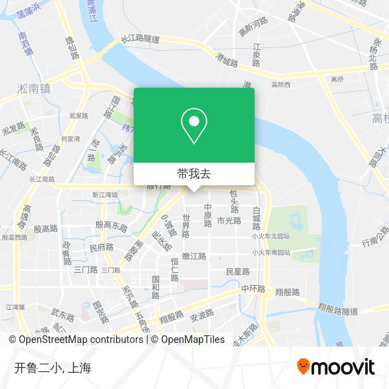开鲁二小地图