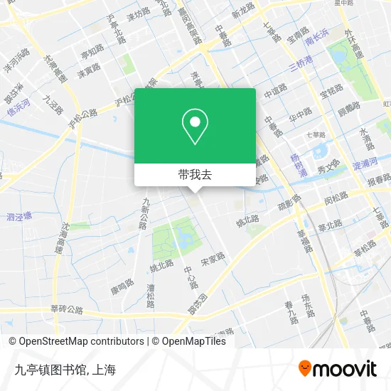 九亭镇图书馆地图