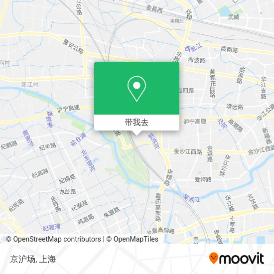京沪场地图