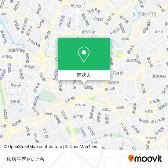 私房牛肉面地图