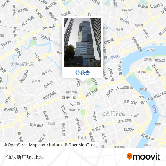 仙乐斯广场地图