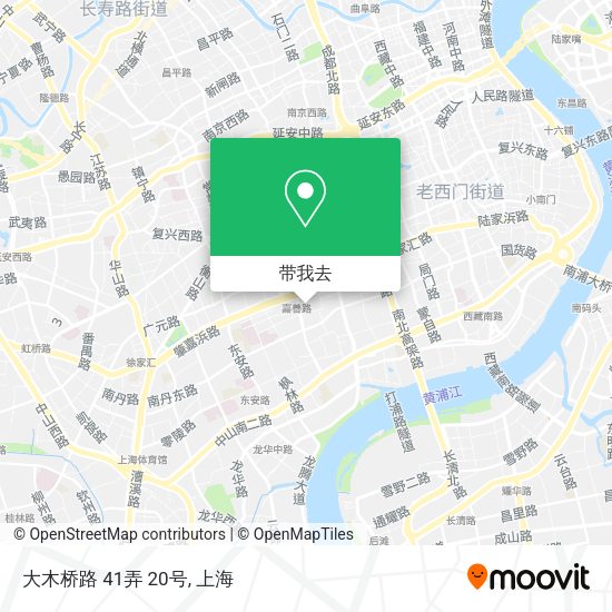 大木桥路 41弄 20号地图