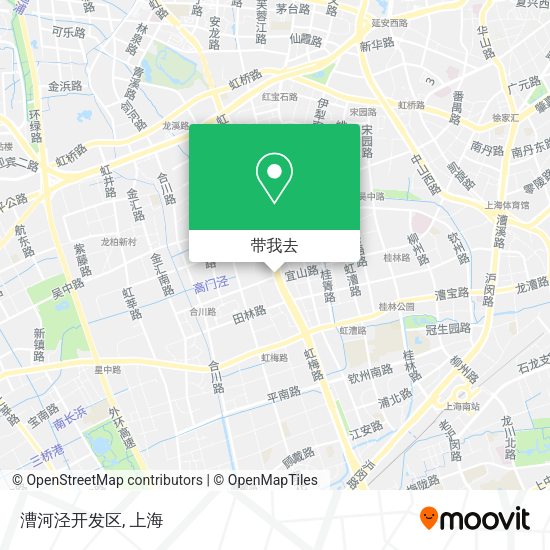 漕河泾开发区地图