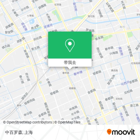 中百罗森地图