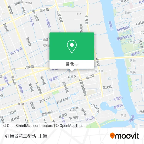 虹梅景苑二街坊地图