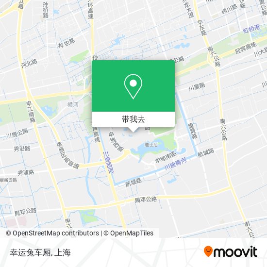 幸运兔车厢地图