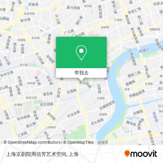 上海京剧院周信芳艺术空间地图