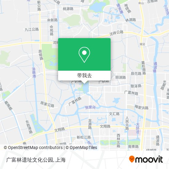 广富林遗址文化公园地图