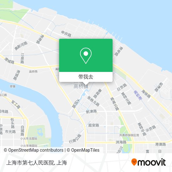 上海市第七人民医院地图