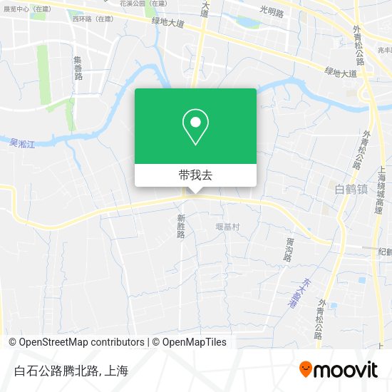 白石公路腾北路地图