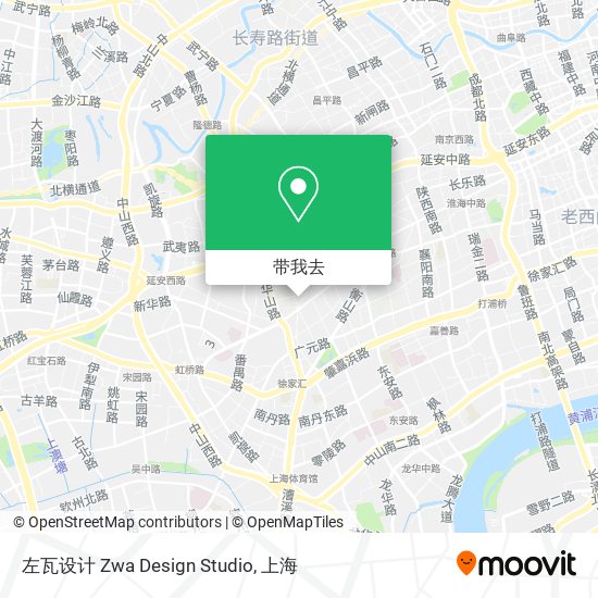 左瓦设计 Zwa Design Studio地图