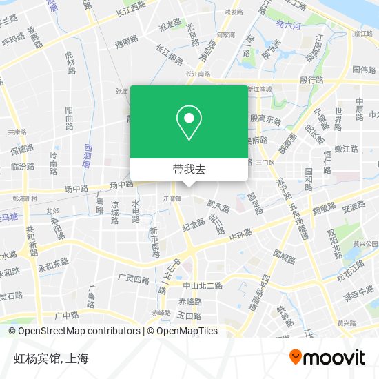 虹杨宾馆地图