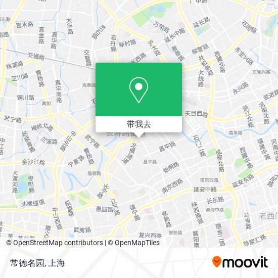 常德名园地图