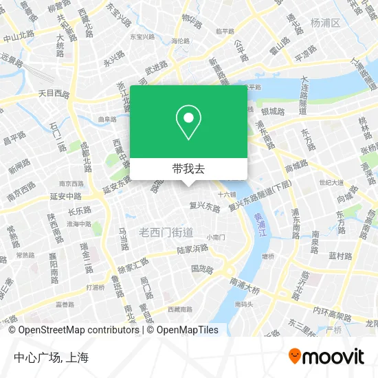 中心广场地图