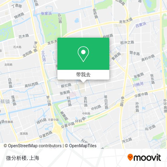 微分析楼地图