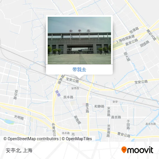 安亭北地图