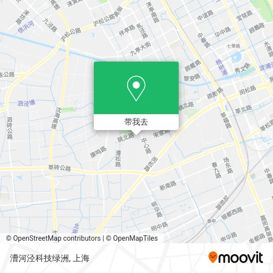 漕河泾科技绿洲地图