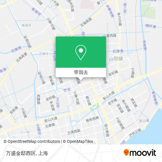 万盛金邸西区地图