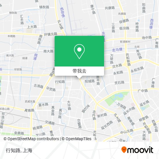 行知路地图