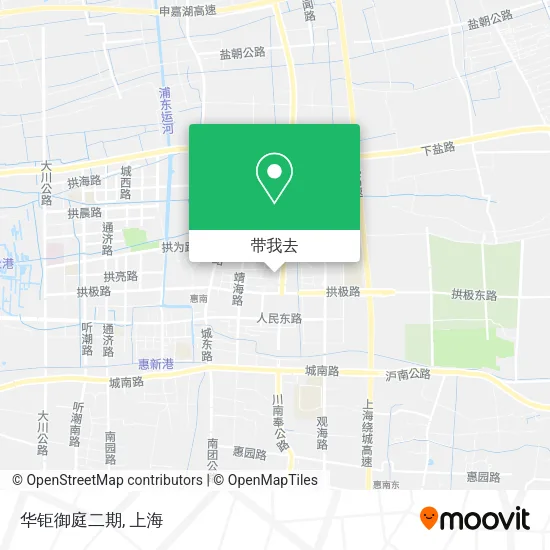 华钜御庭二期地图