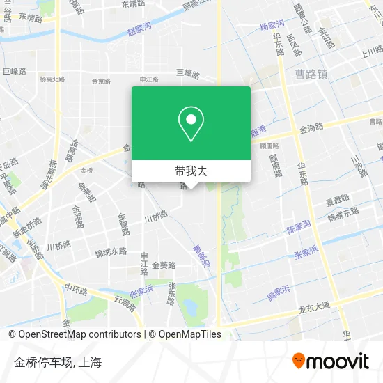 金桥停车场地图