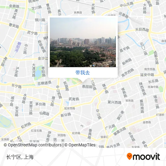 长宁区地图