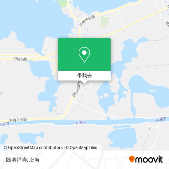 颐浩禅寺地图