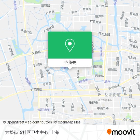 方松街道社区卫生中心地图