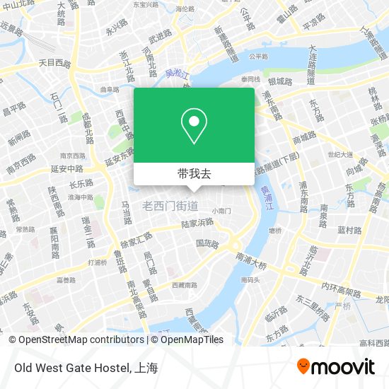 Old West Gate Hostel地图