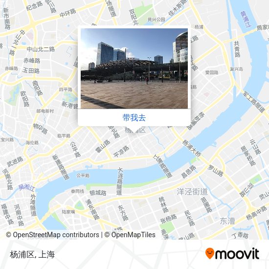 杨浦区地图