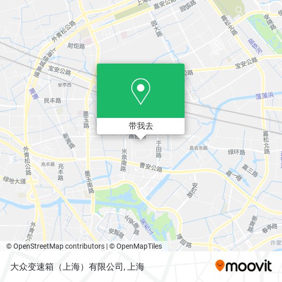 大众变速箱（上海）有限公司地图