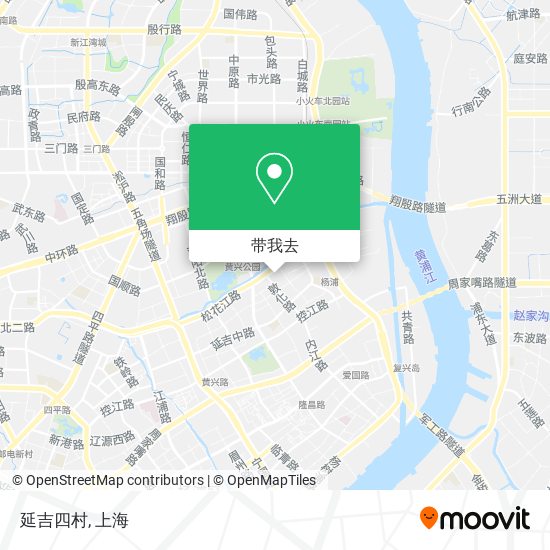 延吉四村地图