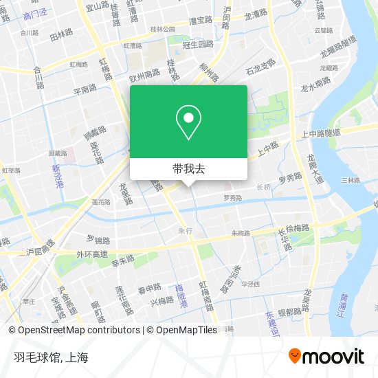羽毛球馆地图
