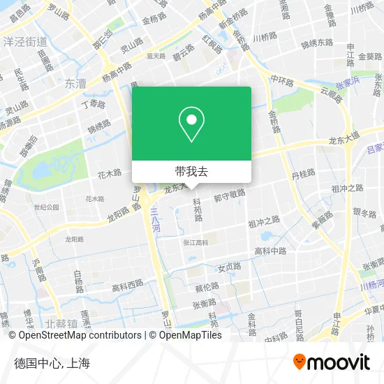 德国中心地图